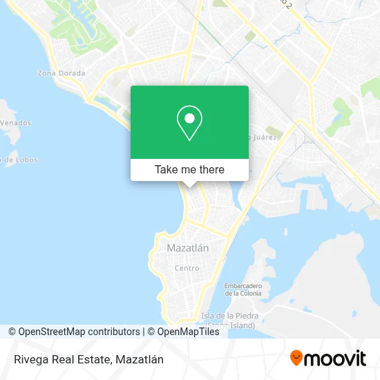 Rivega Real Estate map