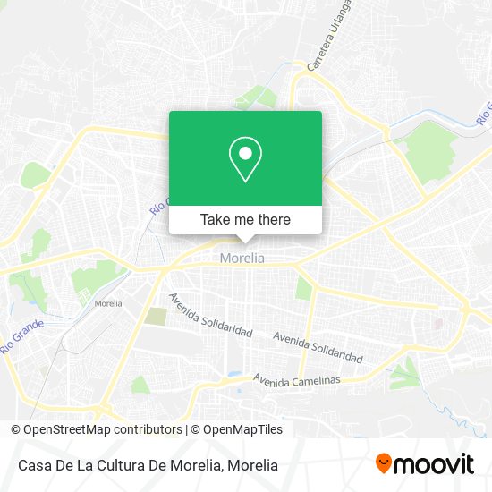 Casa De La Cultura De Morelia map