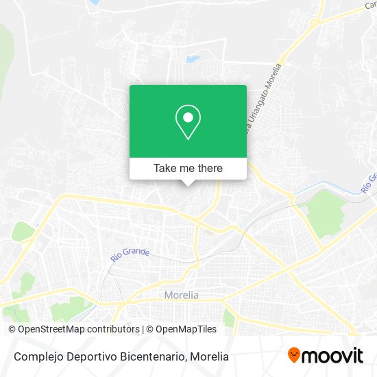 Complejo Deportivo Bicentenario map