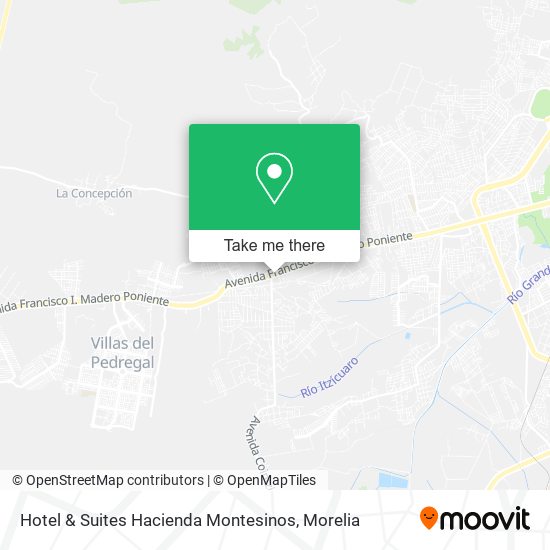 Hotel & Suites Hacienda Montesinos map