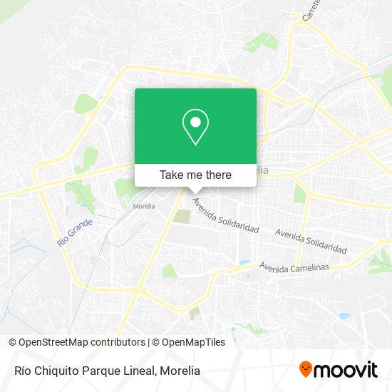 Río Chiquito Parque Lineal map