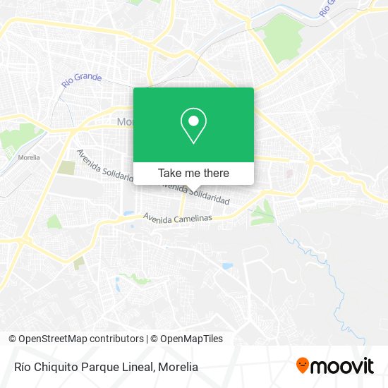 Río Chiquito Parque Lineal map