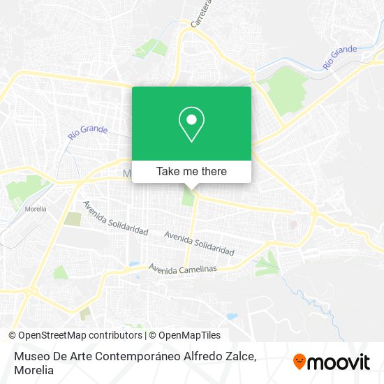 Mapa de Museo De Arte Contemporáneo Alfredo Zalce