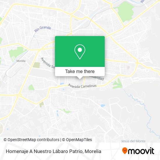 Homenaje A Nuestro Lábaro Patrio map