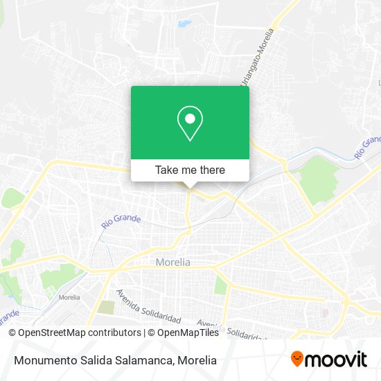Monumento Salida Salamanca map