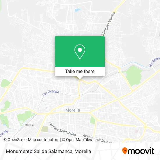 Monumento Salida Salamanca map