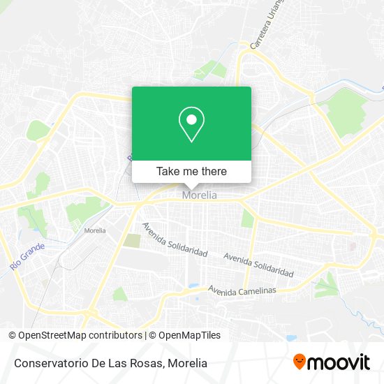 Conservatorio De Las Rosas map