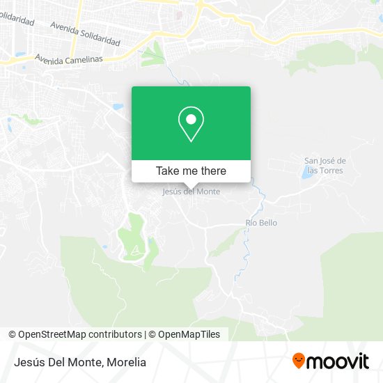 Mapa de Jesús Del Monte