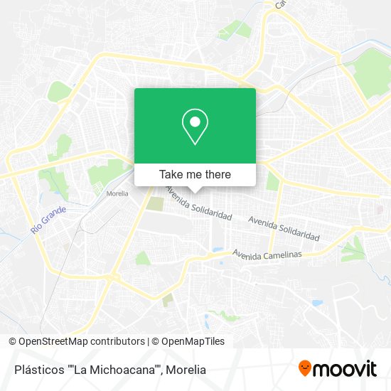 Mapa de Plásticos ""La Michoacana""