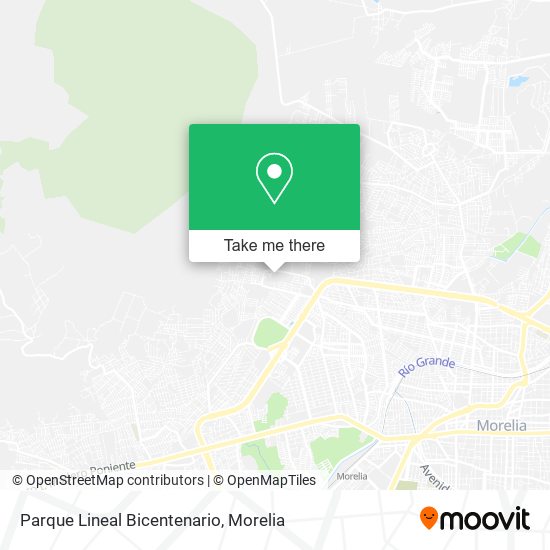 Parque Lineal Bicentenario map
