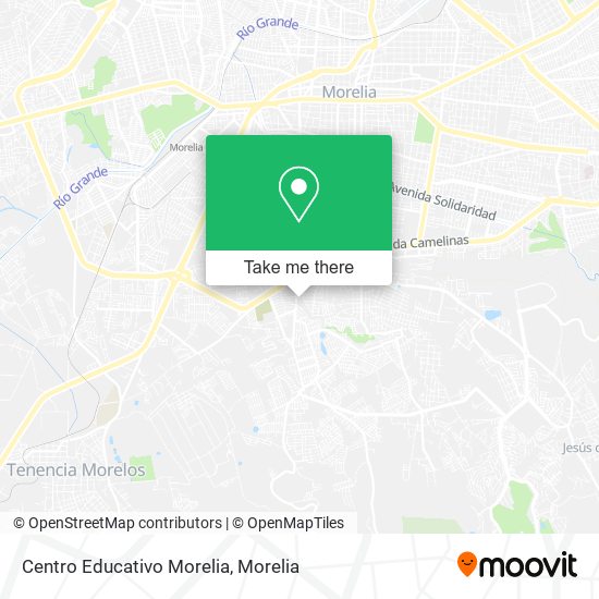 Centro Educativo Morelia map