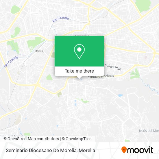 Seminario Diocesano De Morelia map