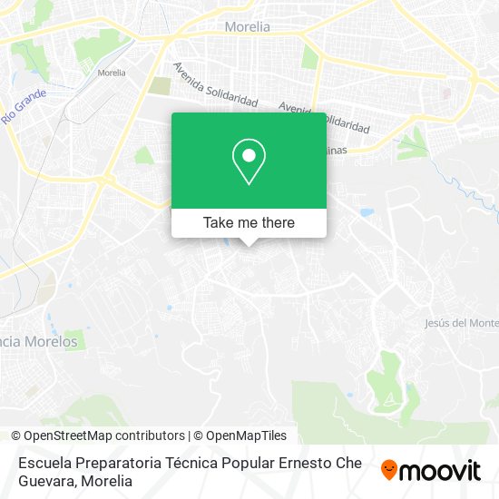 Escuela Preparatoria Técnica Popular Ernesto Che Guevara map