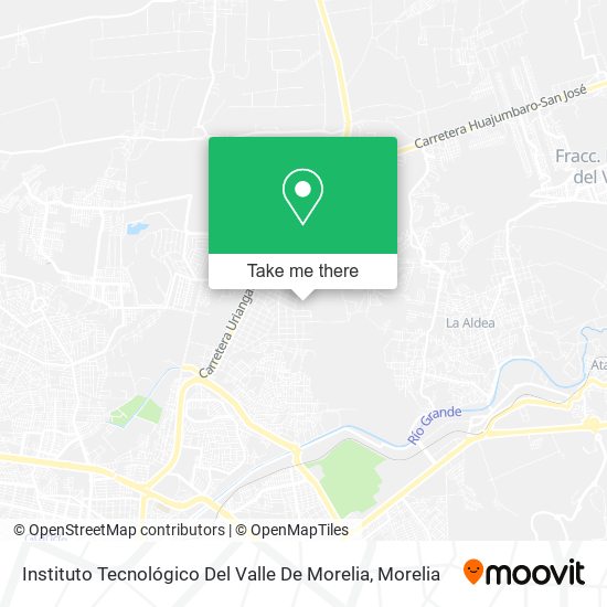 Instituto Tecnológico Del Valle De Morelia map