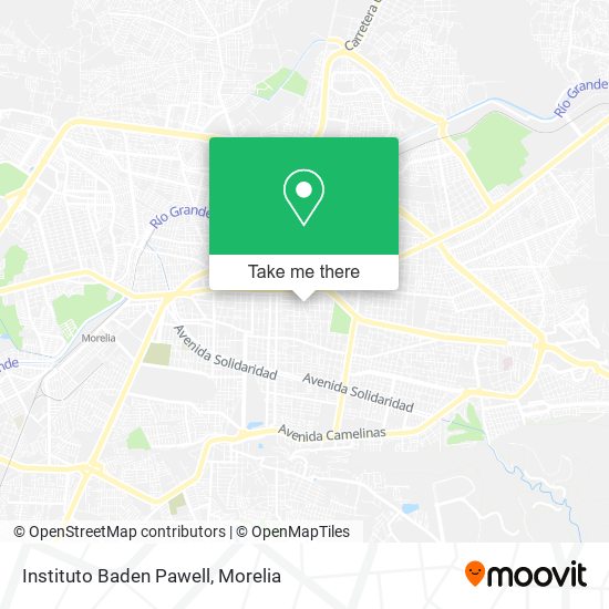 Instituto Baden Pawell map