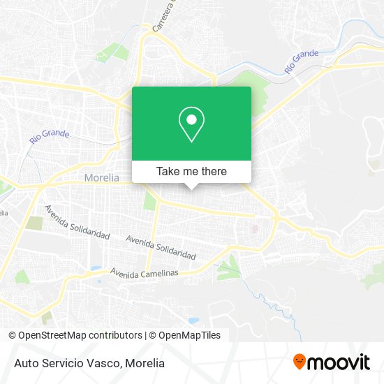 Auto Servicio Vasco map