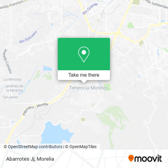Mapa de Abarrotes Jj