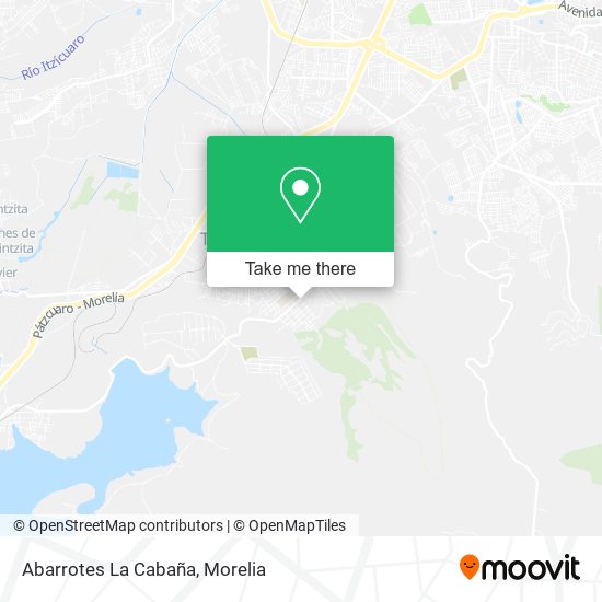 Abarrotes La Cabaña map