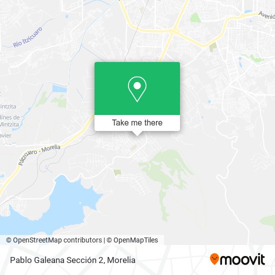 Pablo Galeana Sección 2 map