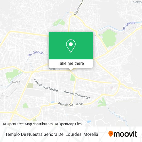 Templo De Nuestra Señora Del Lourdes map