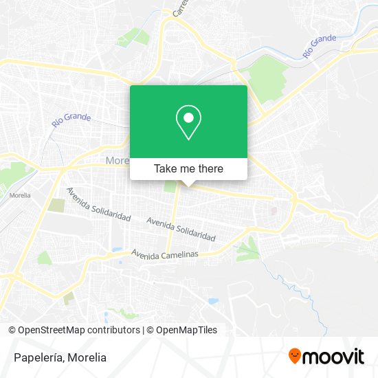 Mapa de Papelería