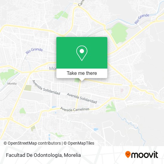 Facultad De Odontología map
