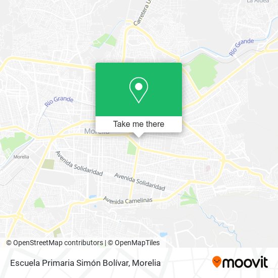 Escuela Primaria Simón Bolívar map