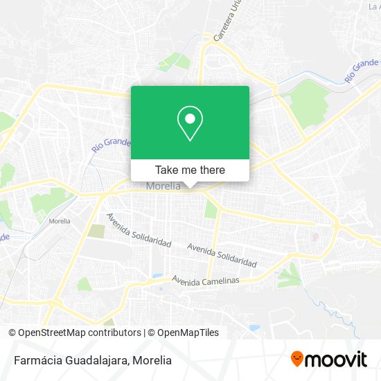 Mapa de Farmácia Guadalajara