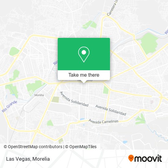 Mapa de Las Vegas