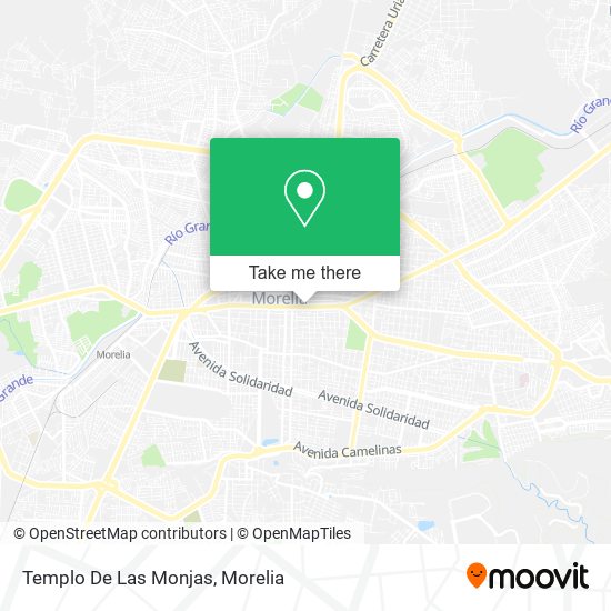 Mapa de Templo De Las Monjas