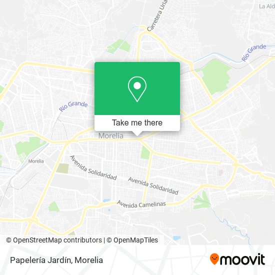 Papelería Jardín map