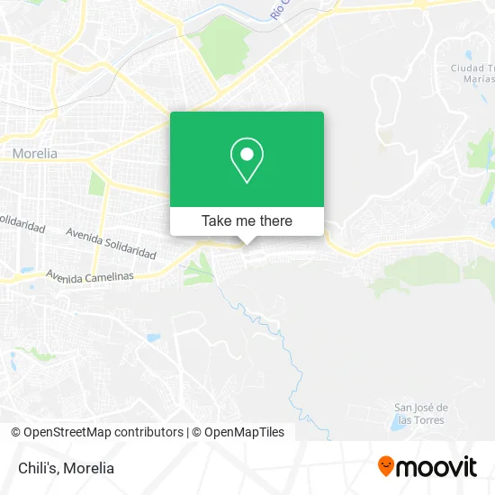 Chili's map