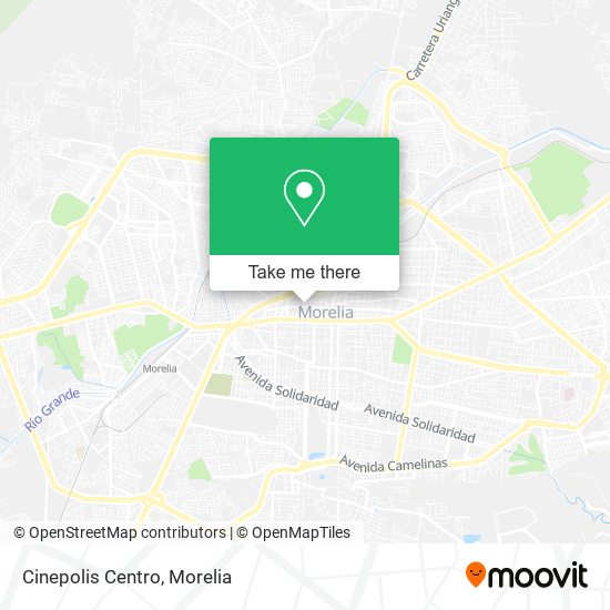 Mapa de Cinepolis Centro