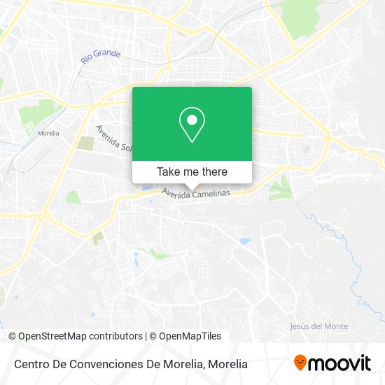 Mapa de Centro De Convenciones De Morelia