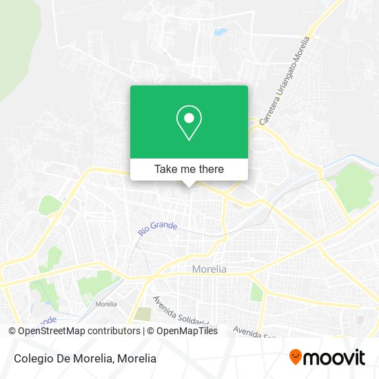 Mapa de Colegio De Morelia