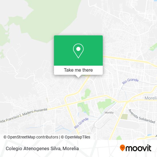 Colegio Atenogenes Silva map