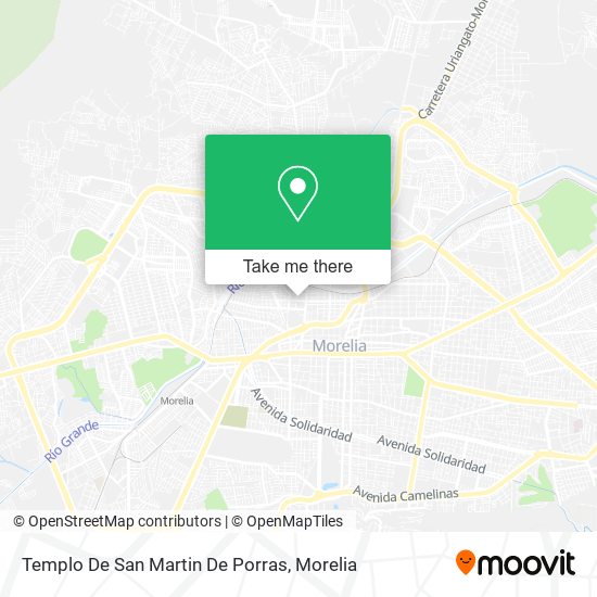 Templo De San Martin De Porras map