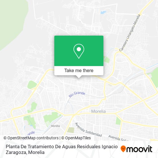 Planta De Tratamiento De Aguas Residuales Ignacio Zaragoza map