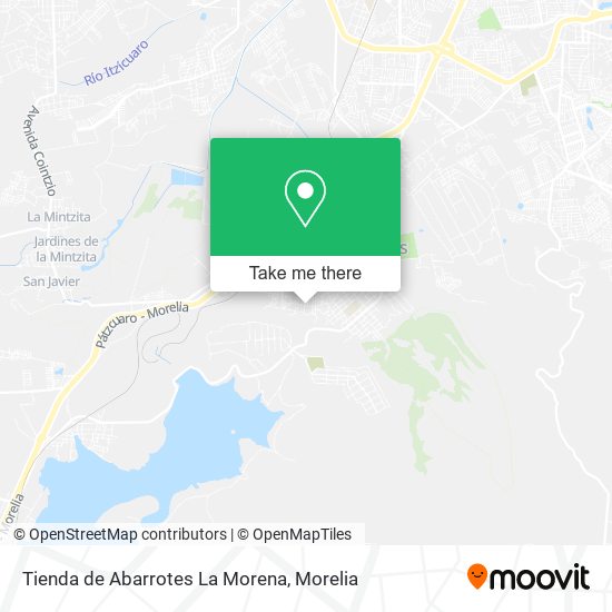 Tienda de Abarrotes La Morena map