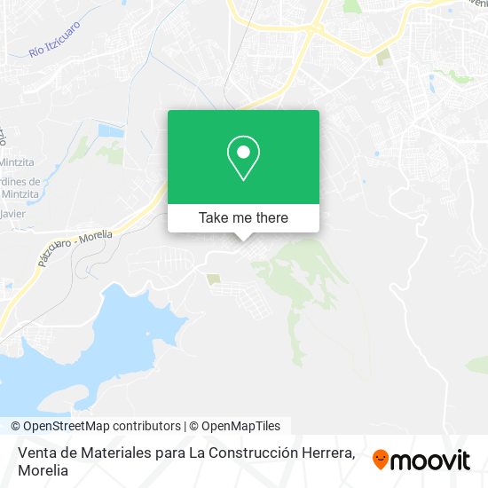 Mapa de Venta de Materiales para La Construcción Herrera