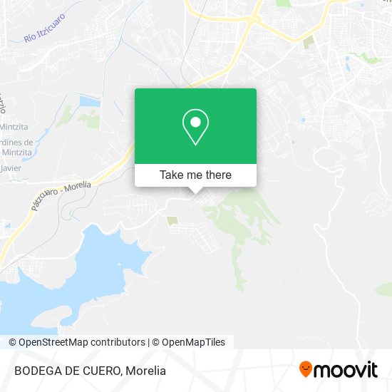 Mapa de BODEGA DE CUERO