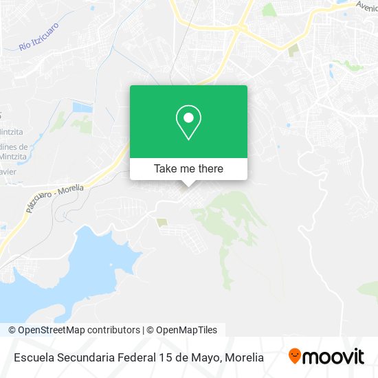 Escuela Secundaria Federal 15 de Mayo map