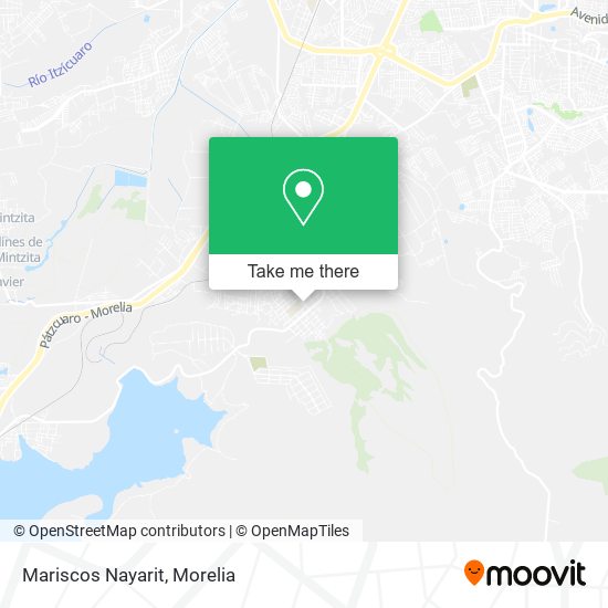 Mapa de Mariscos Nayarit