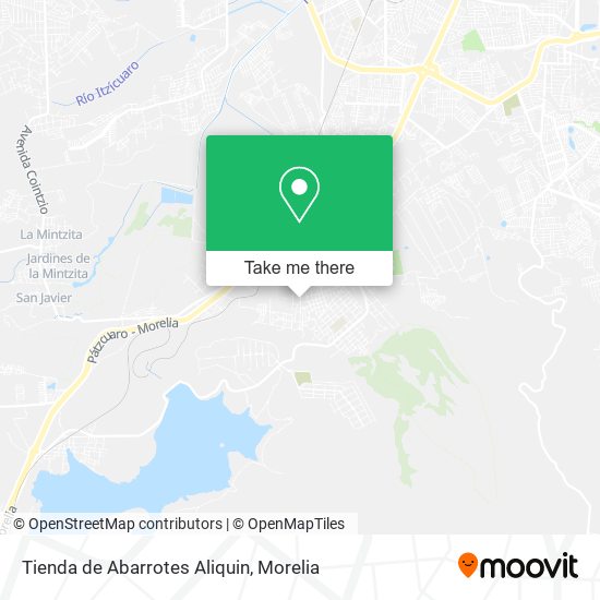 Tienda de Abarrotes Aliquin map