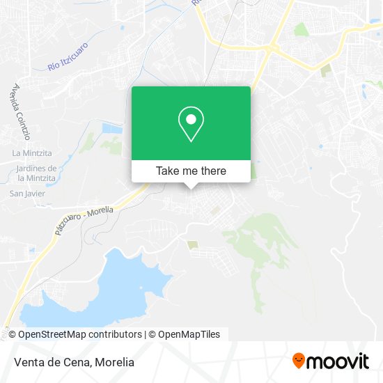 Venta de Cena map