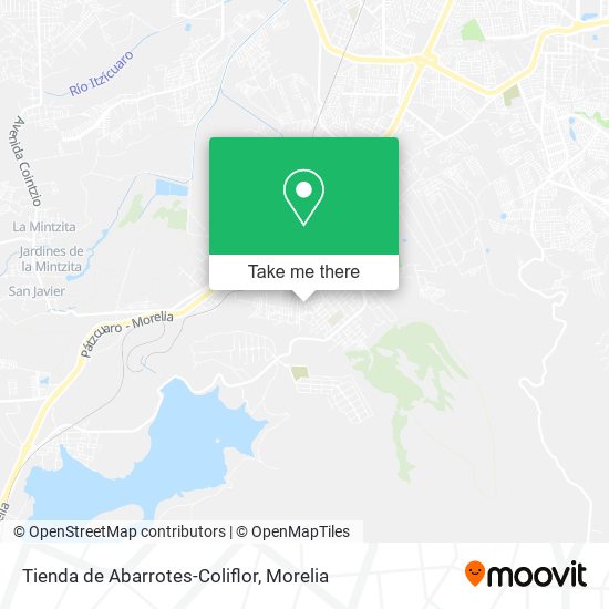 Mapa de Tienda de Abarrotes-Coliflor