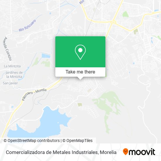 Comercializadora de Metales Industriales map