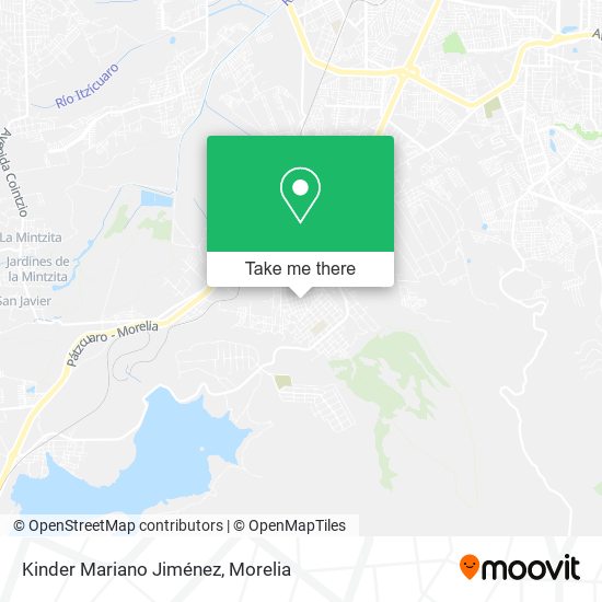 Mapa de Kinder Mariano Jiménez