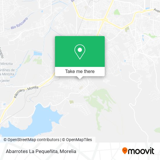 Abarrotes La Pequeñita map