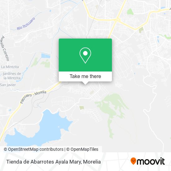 Mapa de Tienda de Abarrotes Ayala Mary